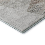 Dalyn Neo NO11 Silver Rug corner detail