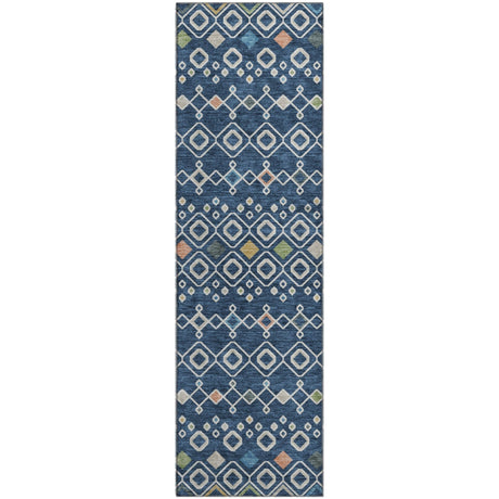Dalyn Neo NO12 Navy Rug runner rug