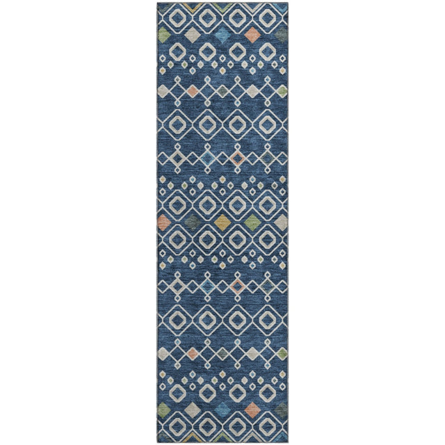 Dalyn Neo NO12 Navy Rug runner rug