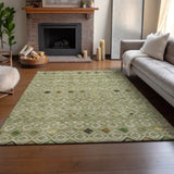 Dalyn Neo NO12 Sage Rug shown in a room