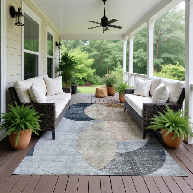 Dalyn Neo NO13 Sky Rug outdoor lifestyle image