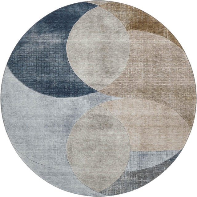 Dalyn Neo NO13 Sky Rug round rug
