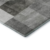 Dalyn Neo NO15 Pewter Rug corner detail
