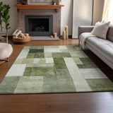 Dalyn Neo NO15 Sage Rug shown in a room