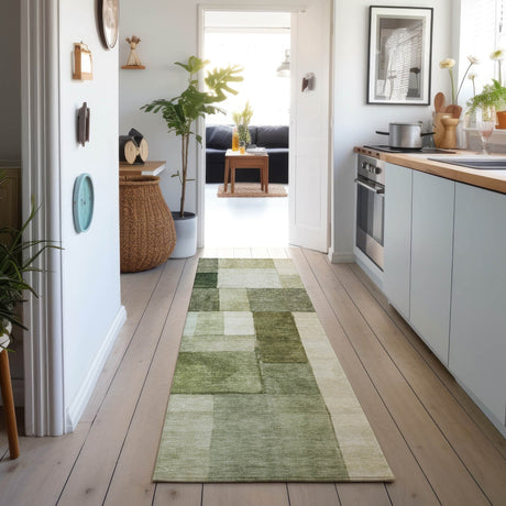 Dalyn Neo NO15 Sage Rug shown in a room