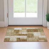 Dalyn Neo NO15 Terracotta Rug shown in a room
