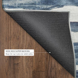 Dalyn Neo NO16 Denim Rug backing detail