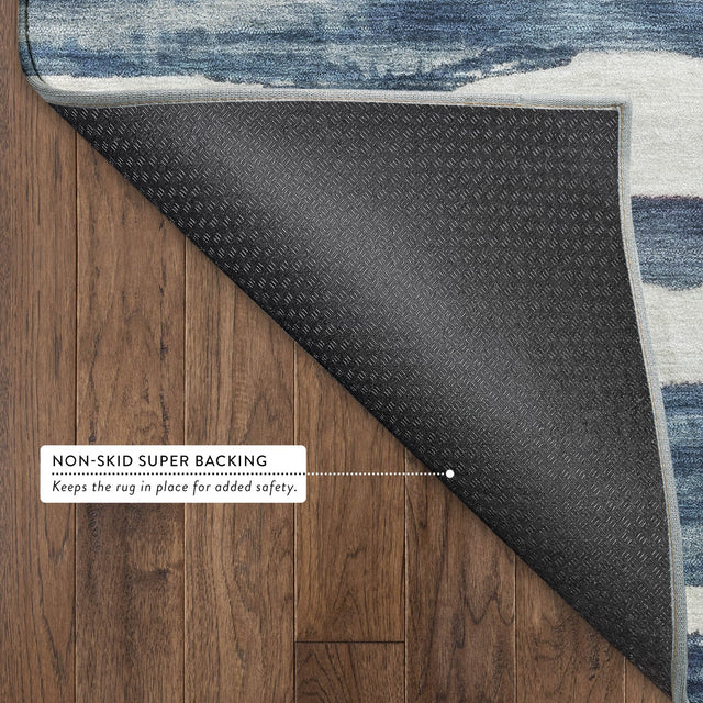 Dalyn Neo NO16 Denim Rug backing detail