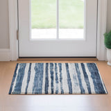 Dalyn Neo NO16 Denim Rug shown in a room