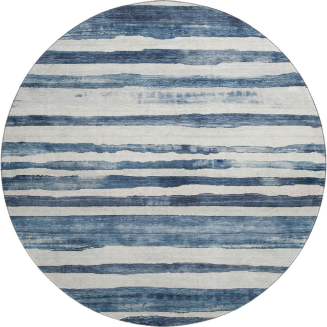 Dalyn Neo NO16 Denim Rug round rug