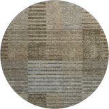 Dalyn Neo NO17 Taupe Rug round rug