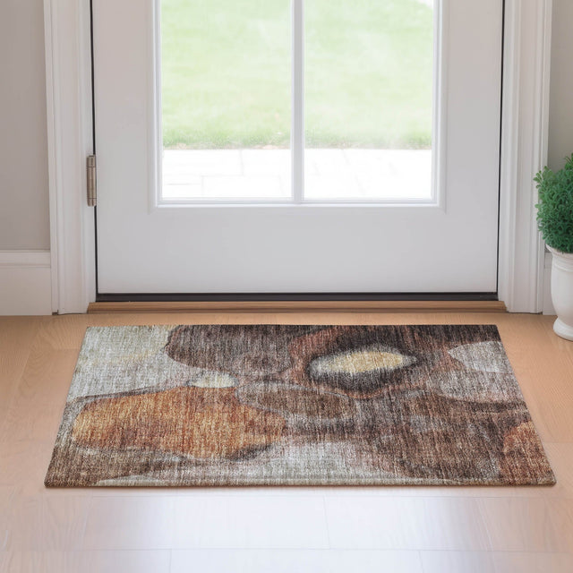 Dalyn Neo NO2 Coffee Rug shown in a room