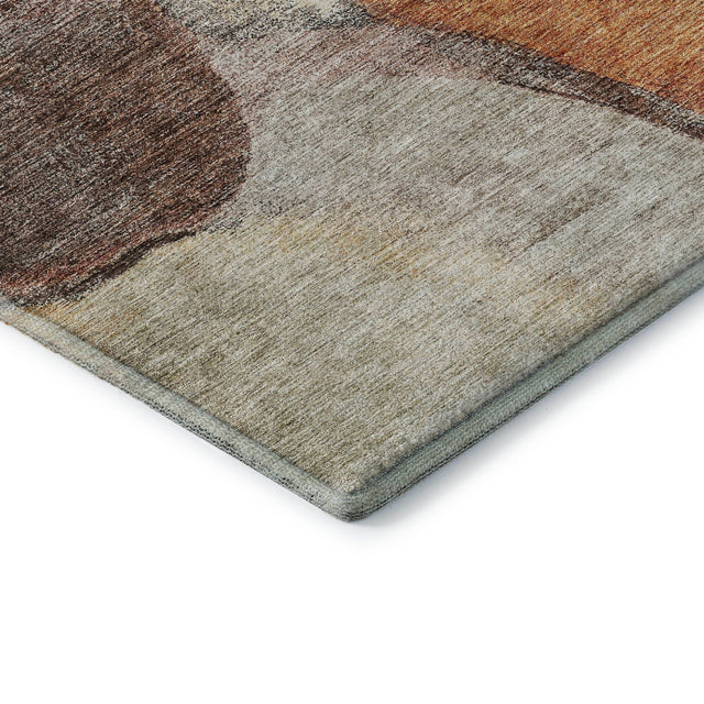 Dalyn Neo NO2 Coffee Rug corner detail