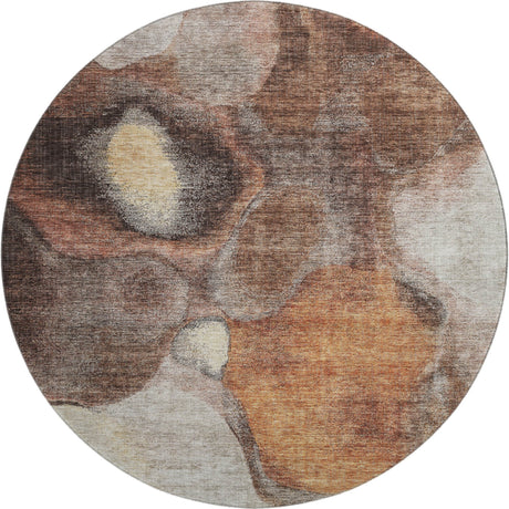 Dalyn Neo NO2 Coffee Rug round rug