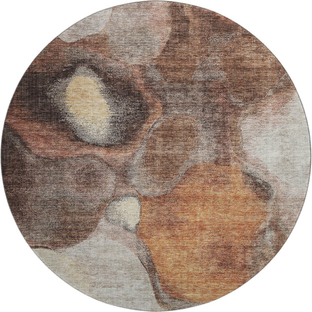 Dalyn Neo NO2 Coffee Rug round rug