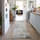 Dalyn Neo NO3 Silver Rug shown in a room
