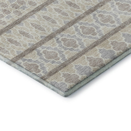 Dalyn Neo NO5 Ivory Rug corner detail