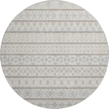 Dalyn Neo NO5 Ivory Rug round rug