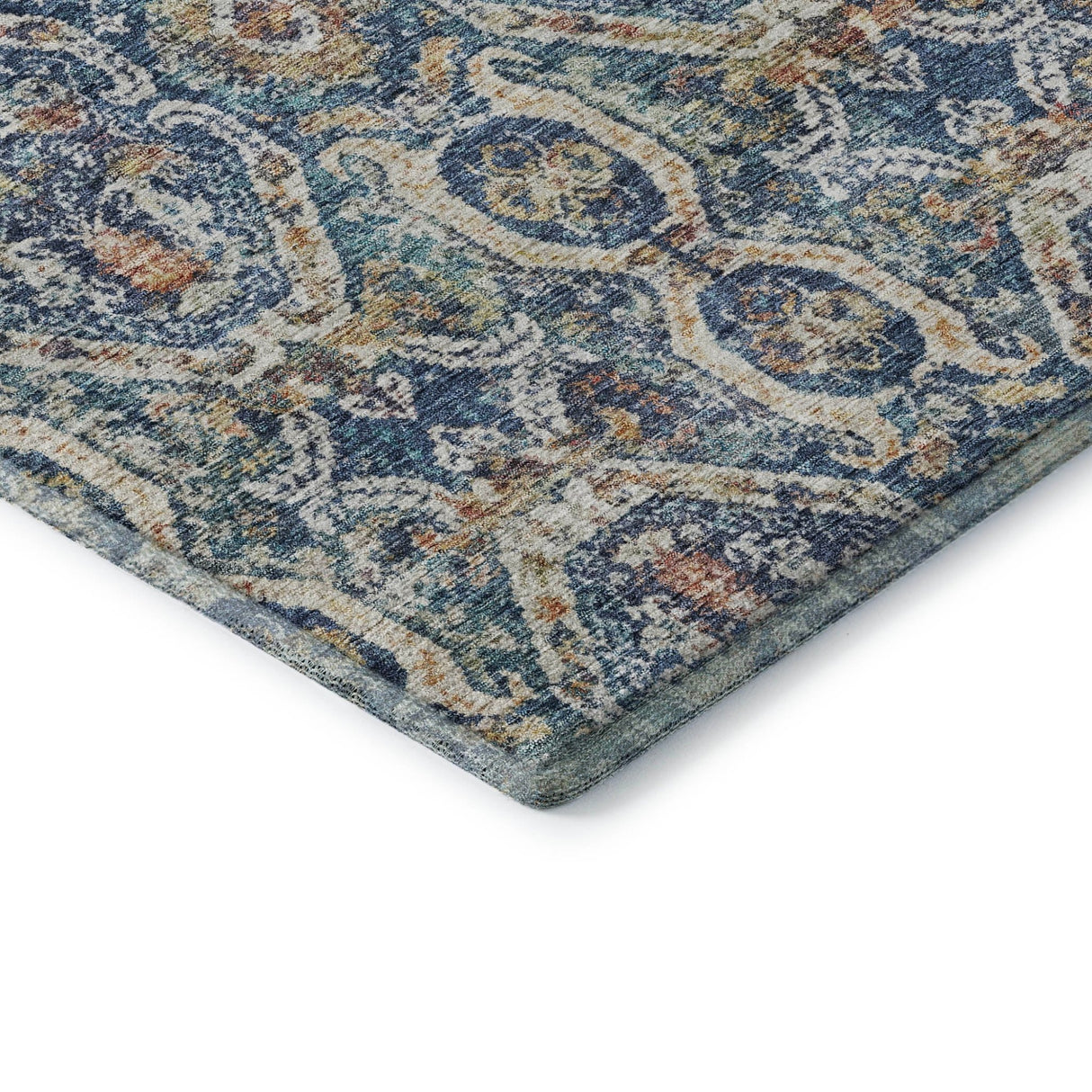 Dalyn Neo NO6 Denim Rug corner detail