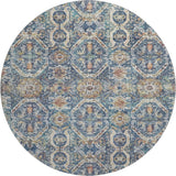 Dalyn Neo NO6 Denim Rug round rug