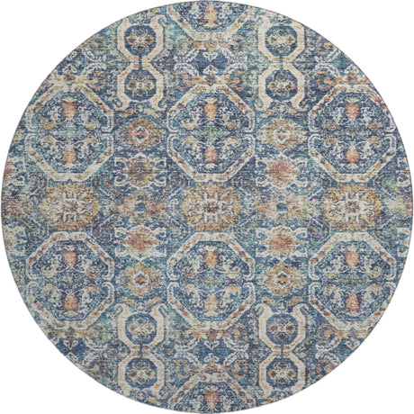 Dalyn Neo NO6 Denim Rug round rug
