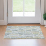 Dalyn Neo NO8 Sage Rug shown in a room