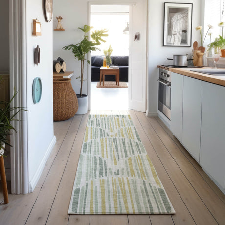 Dalyn Neo NO8 Sage Rug shown in a room