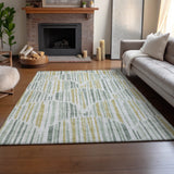 Dalyn Neo NO8 Sage Rug shown in a room