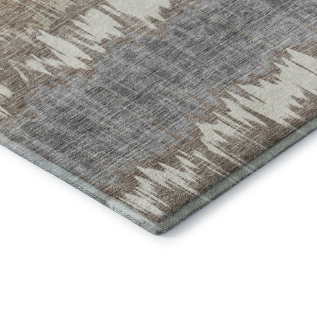 Dalyn Neo NO9 Taupe Rug corner detail