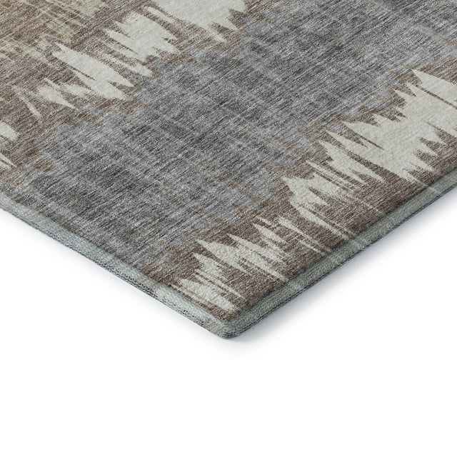 Dalyn Neo NO9 Taupe Rug corner detail