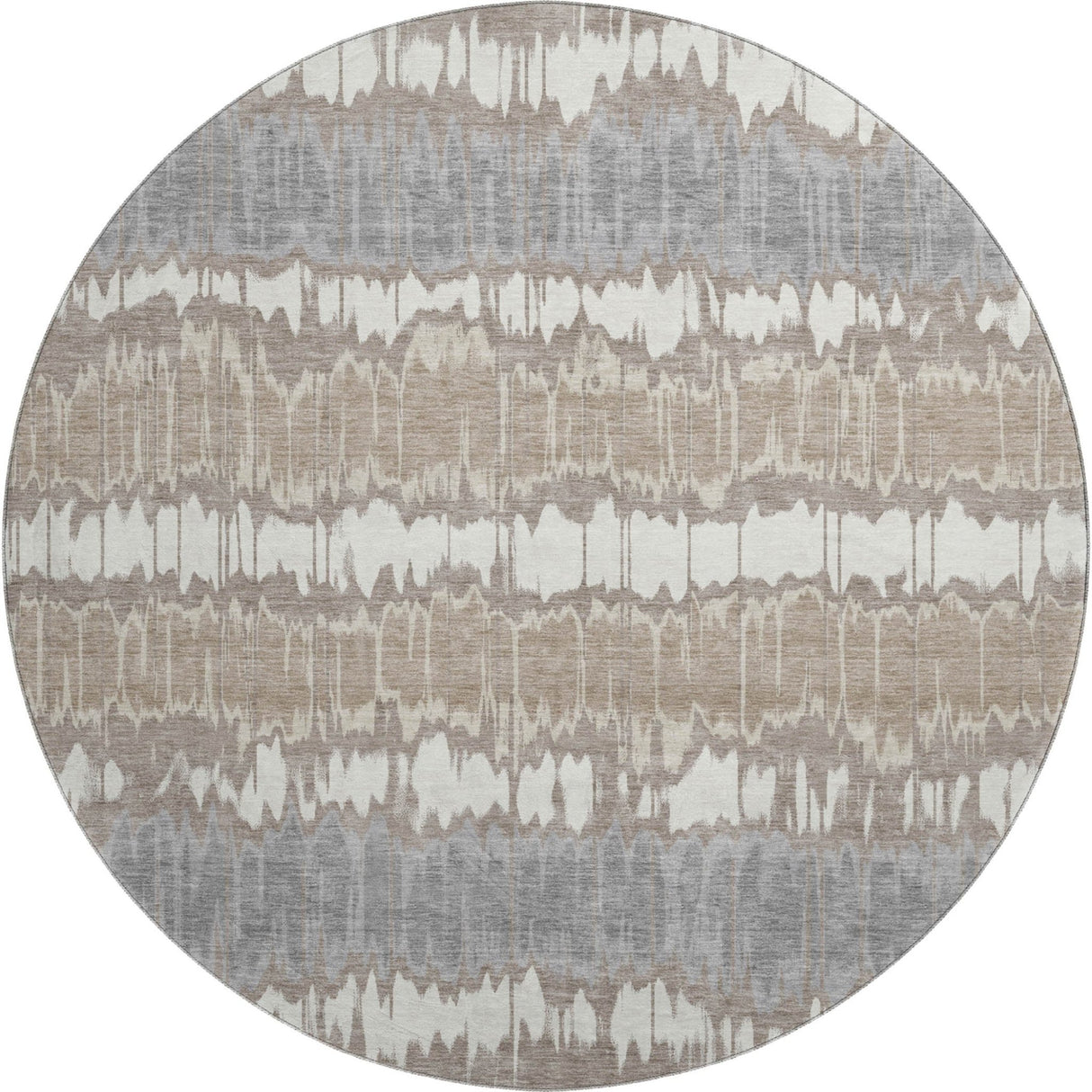 Dalyn Neo NO9 Taupe Rug round rug
