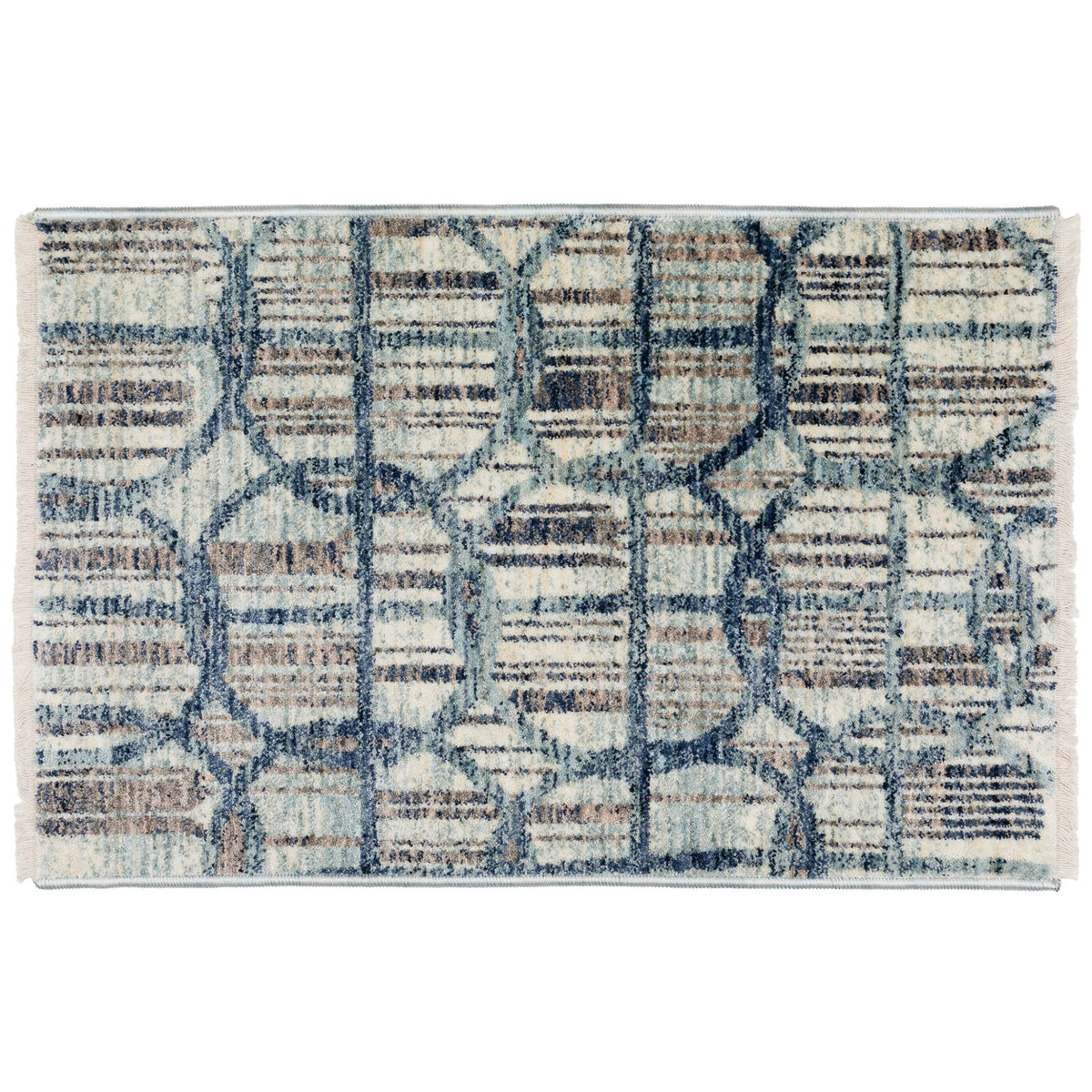Dalyn Neola NA12 Machine Made Transitional Blue Rug