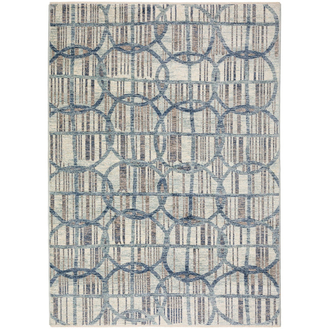 Dalyn Neola NA12 Machine Made Transitional Blue Rug