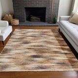 Dalyn Neola NA4 Machine Made Transitional Brown Rug
