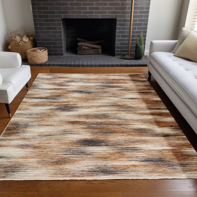 Dalyn Neola NA4 Machine Made Transitional Brown Rug