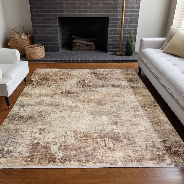 Dalyn Neola NA8 Machine Made Transitional Brown Rug