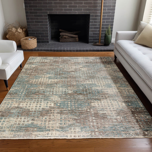 Dalyn Neola NA9 Machine Made Transitional Blue Rug
