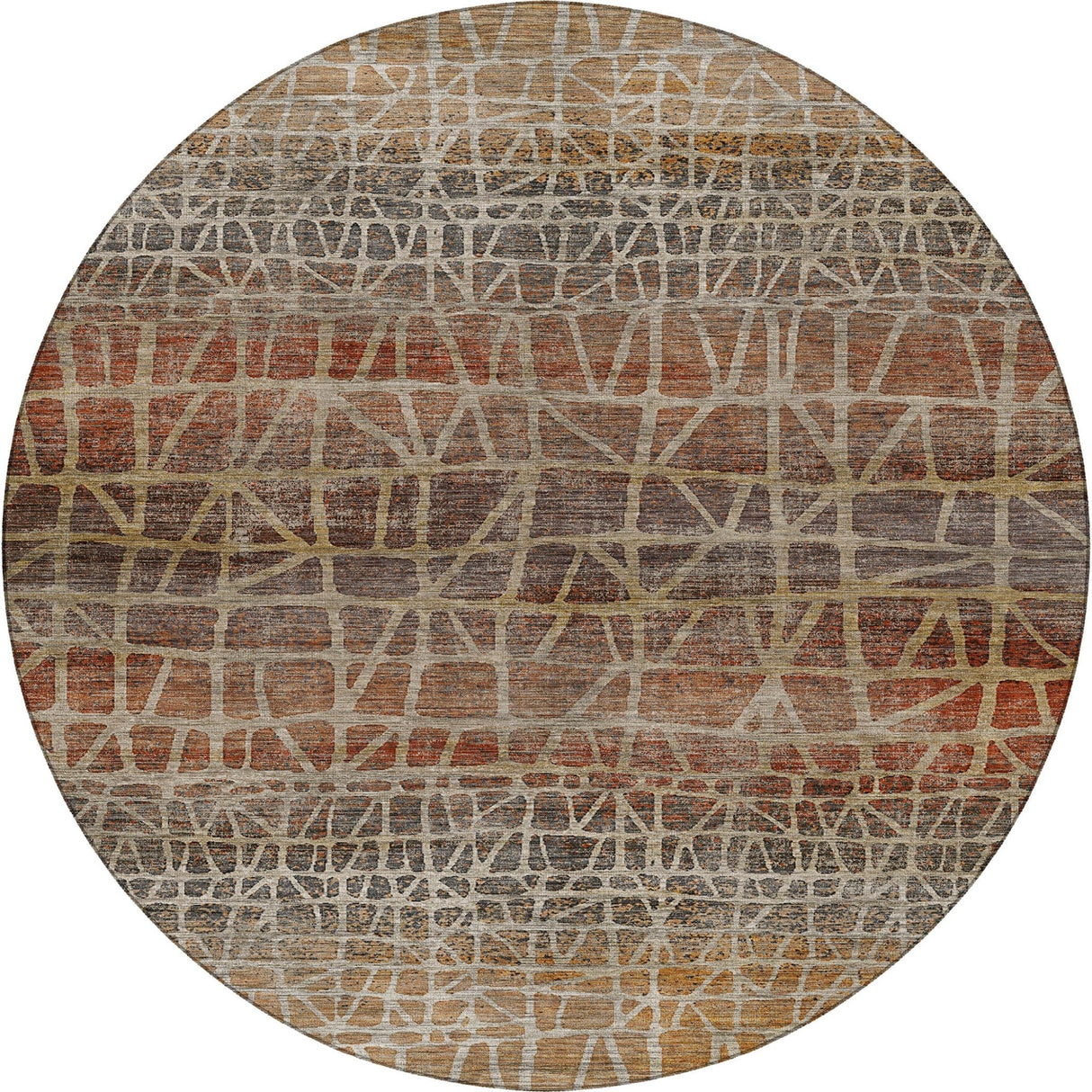 Dalyn Nexus NX1 Copper Rug round rug