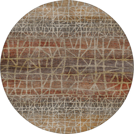 Dalyn Nexus NX1 Copper Rug round rug