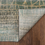 Dalyn Nexus NX1 Teal Rug backing detail
