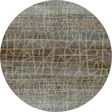 Dalyn Nexus NX1 Teal Rug round rug