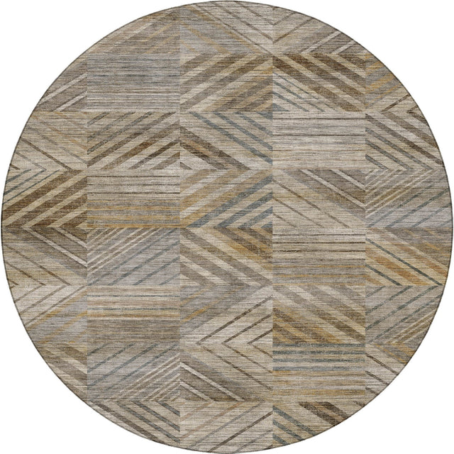 Dalyn Nexus NX2 Beige Rug round rug