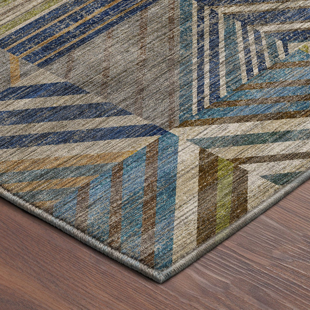 Dalyn Nexus NX2 Denim Rug corner detail