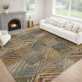 Dalyn Nexus NX2 Multi Rug shown in a room