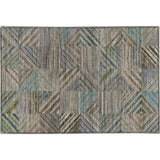 Dalyn Nexus NX2 Teal Rug rectangular rug