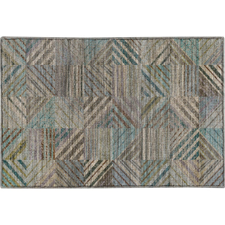 Dalyn Nexus NX2 Teal Rug rectangular rug