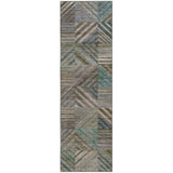 Dalyn Nexus NX2 Teal Rug runner rug