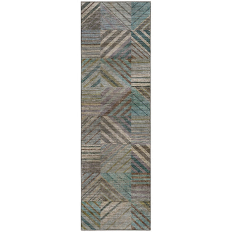 Dalyn Nexus NX2 Teal Rug runner rug