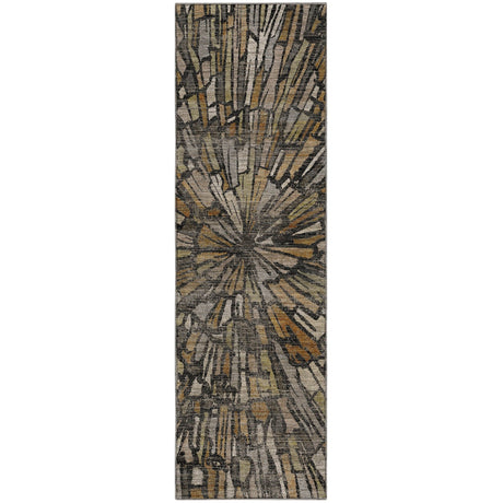Dalyn Nexus NX3 Black Rug runner rug