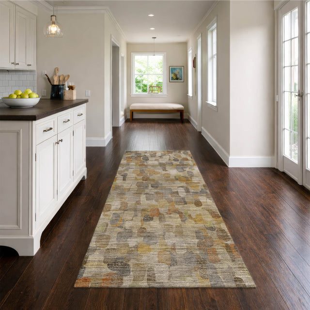 Dalyn Nexus NX4 Beige Rug shown in a room